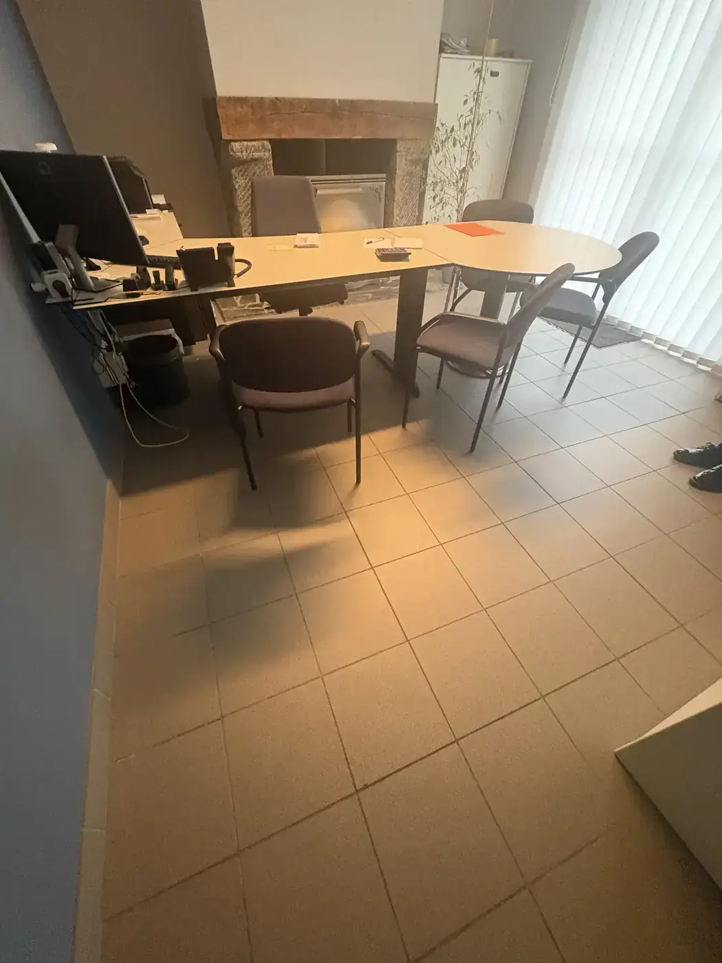 Salle de réunion après entretien professionnel
