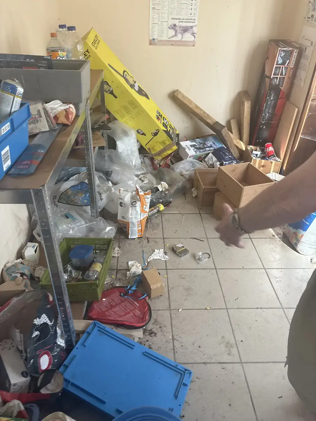 Remise en état d’un logement encombré